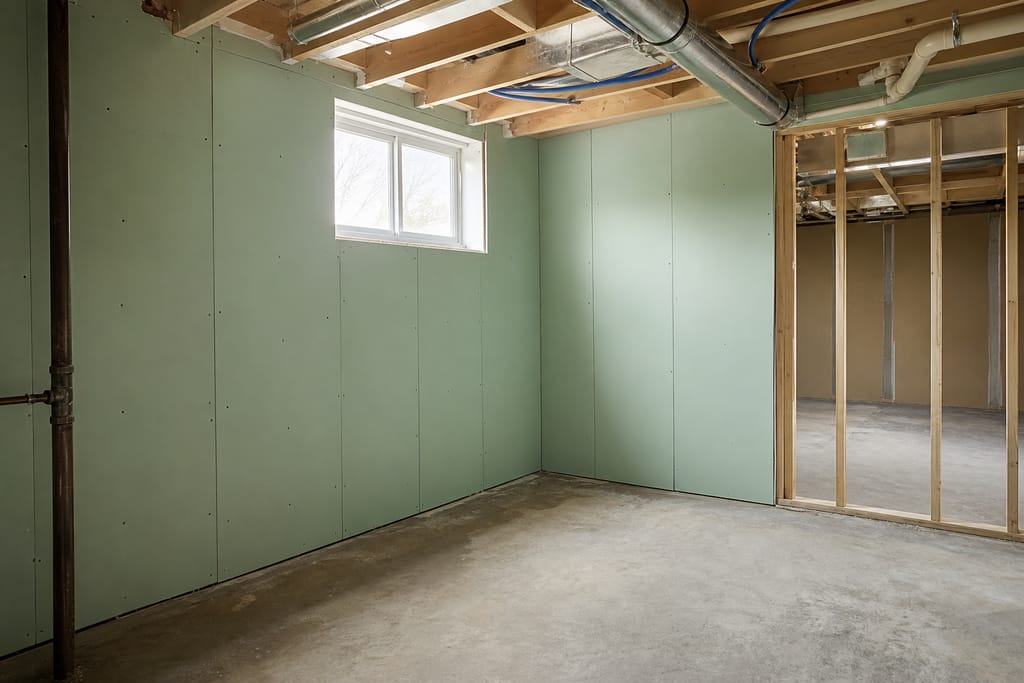 Install and finish new drywall photo